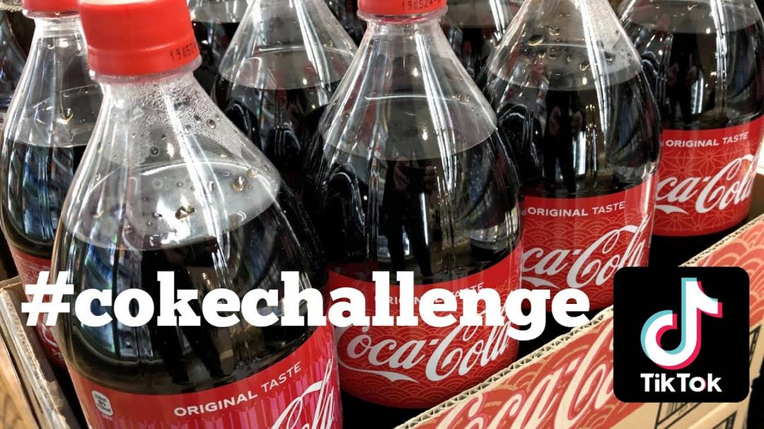 Tik-Tok Versus Coca-Cola - o sabor do desafio!